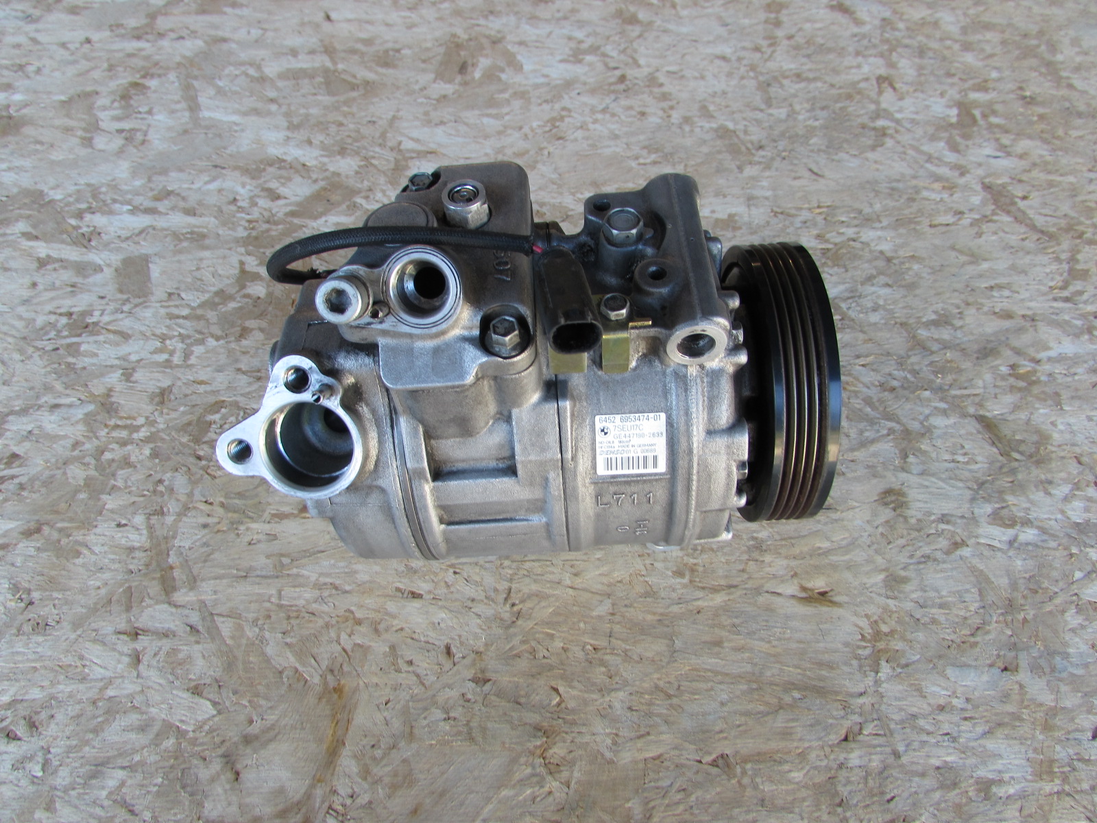 BMW AC Compressor Denso Germany 64526953474 E60 545i 550i E63 E64 645Ci